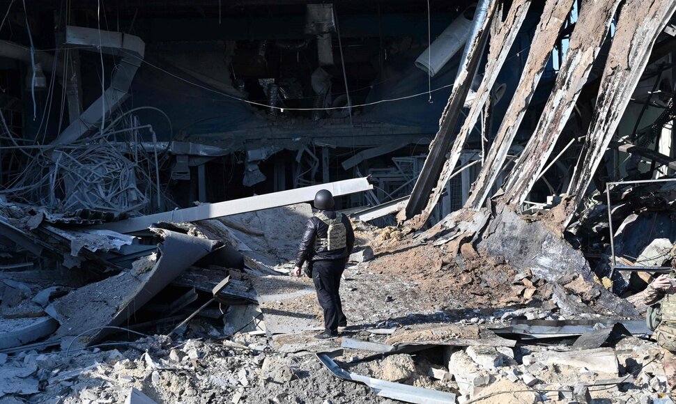 Chersono srityje / SERGEY BOBOK / AFP