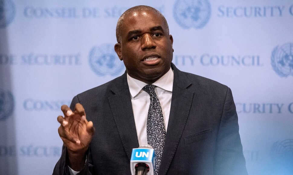 Davidas Lammy / STEPHANIE KEITH / Getty Images via AFP