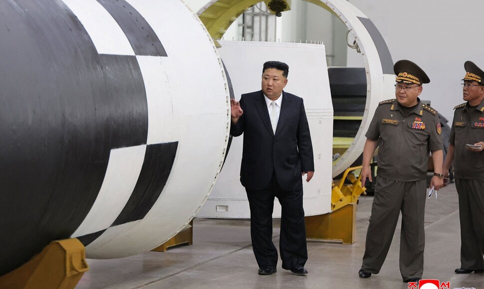 Kim Jong Unas / STR / AFP