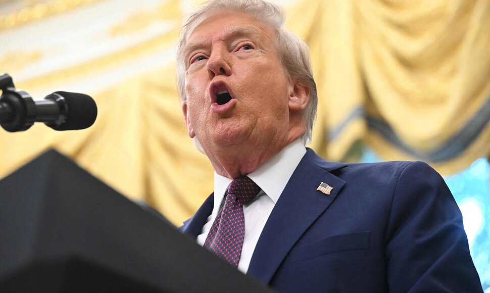 D. Trumpas / SAUL LOEB / AFP