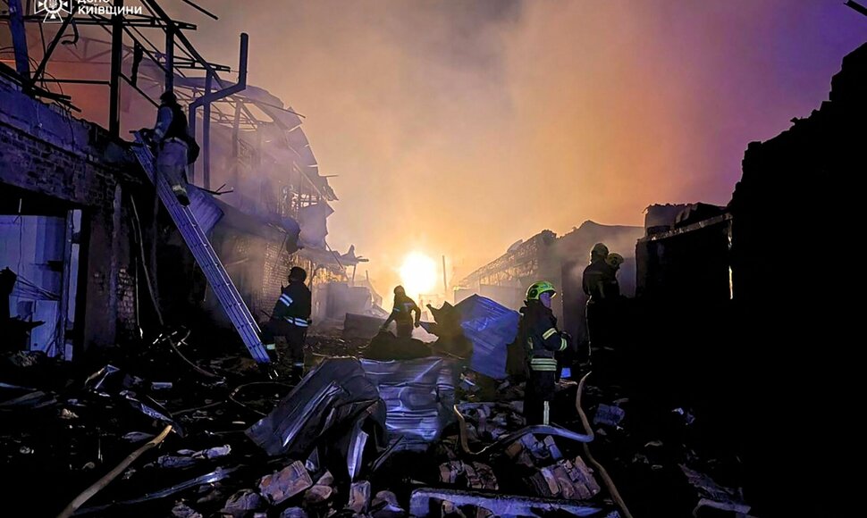 Ukrainoje trečiadienį / HANDOUT / AFP