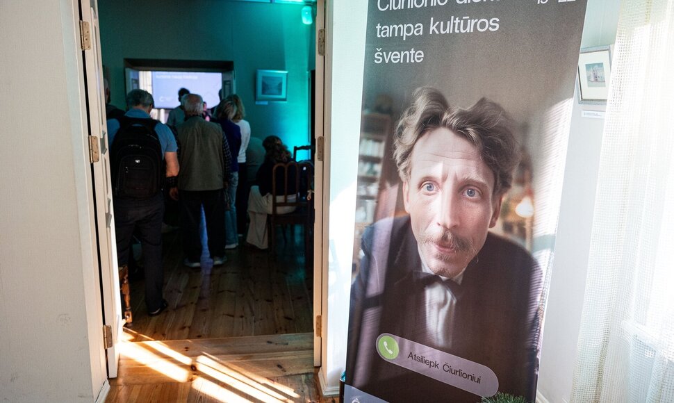 Čiurlionio gimtadienio ir Kultūros dienos programos pristatymas / Paulius Peleckis nuotr.