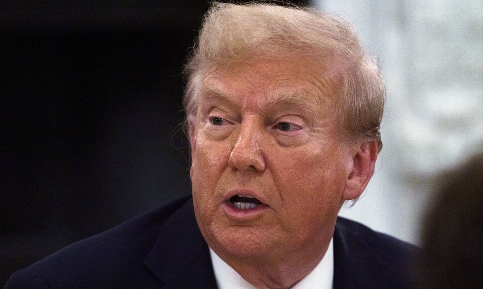 Donaldas Trumpas / Will Oliver - Pool via CNP / picture alliance / Consolidated News Photos