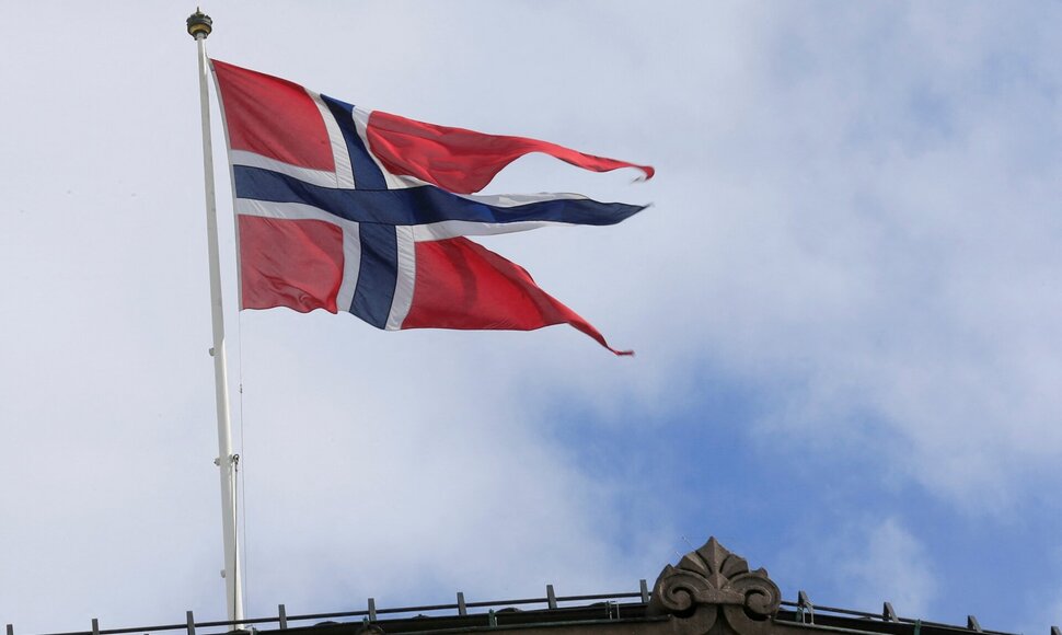 Norvegijos vėliava / Ints Kalnins / REUTERS