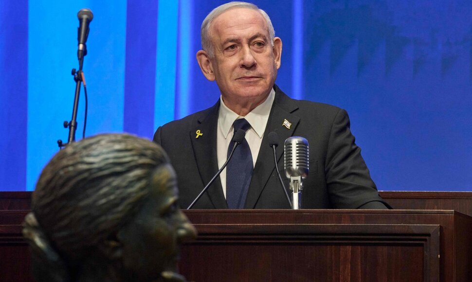 Benjaminas Netanyahu / OHAD ZWIGENBERG / AFP