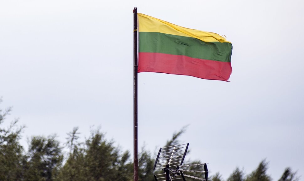 Lietuvos vėliava / Attila Husejnow / ZUMAPRESS.com