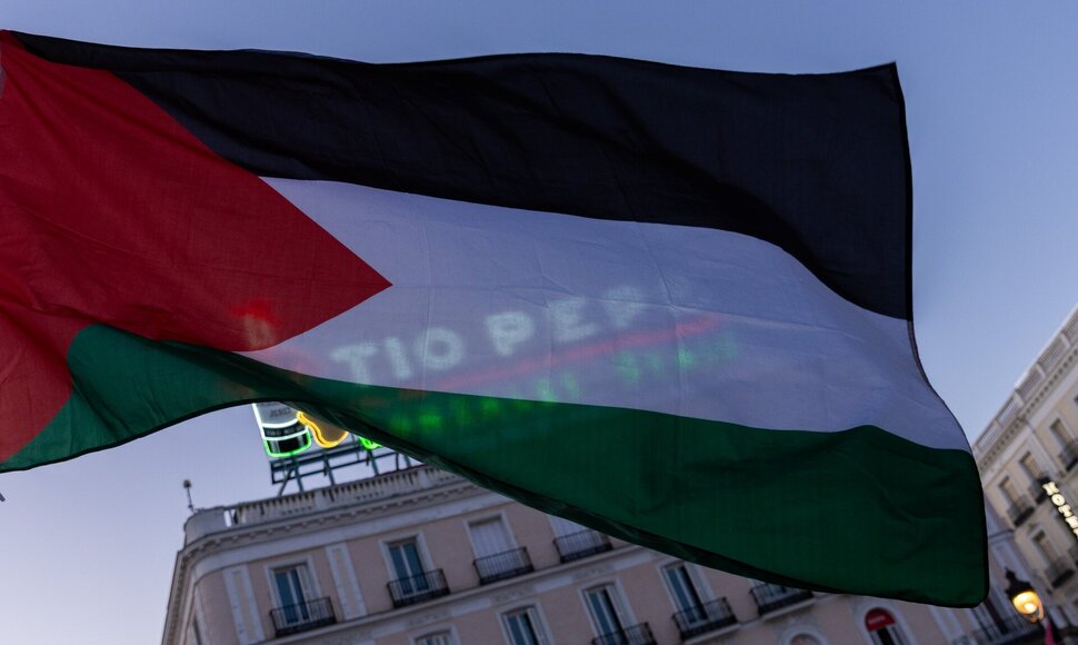 Palestiniečių vėliava / Ignacio Lopez Isasmendi / ZUMAPRESS.com