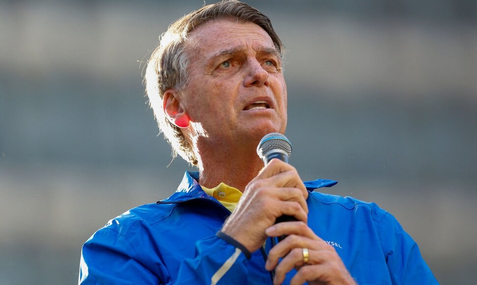 Jairas Bolsonaro  / MIGUEL SCHINCARIOL / AFP
