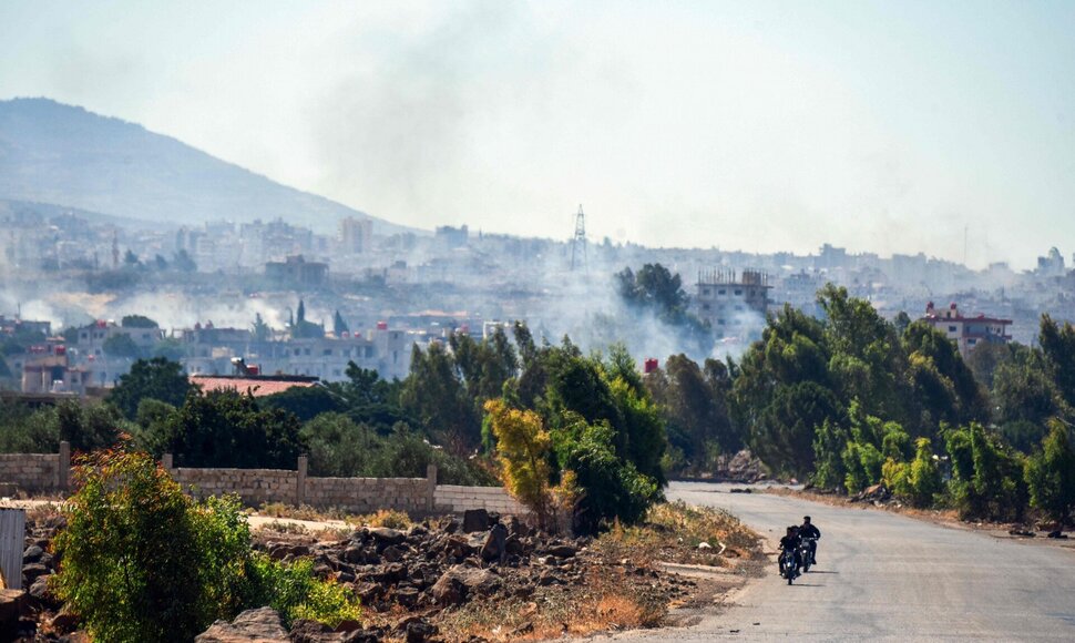 Izraelio smūgiai Sirijoje / SAM HARIRI / AFP