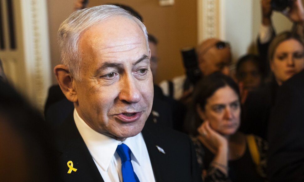 Benjaminas Netanyahu / Manuel Balce Ceneta / AP