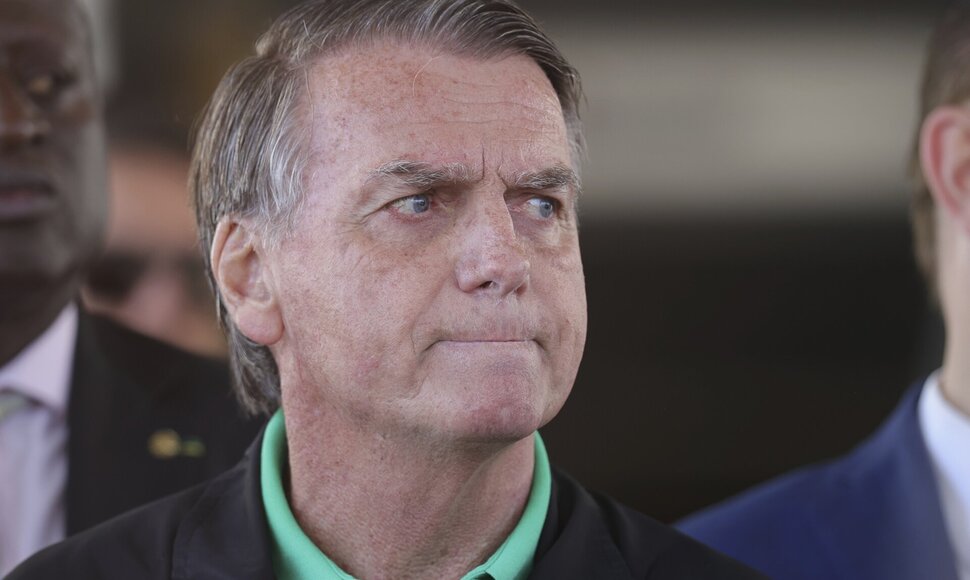  Jairas Bolsonaro  / Luis Nova / AP