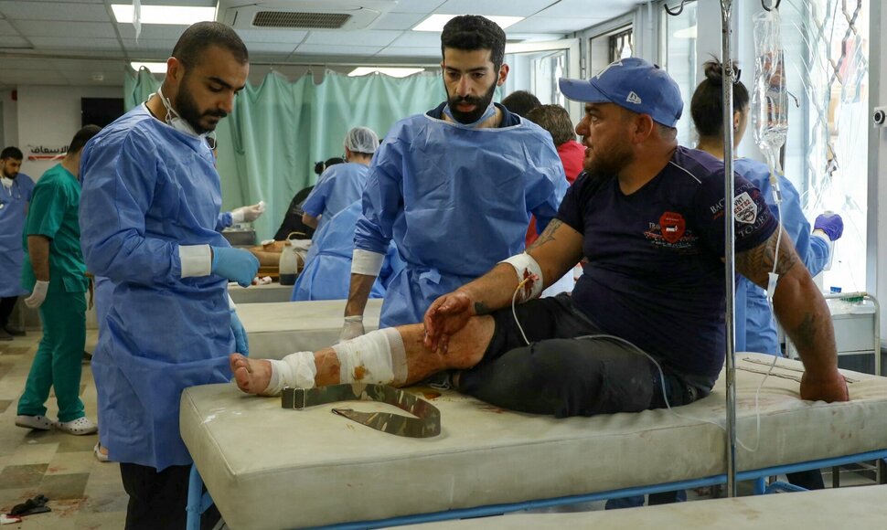 Sirijos Sveidos ligoninė / SHADI AL-DUBAISI / AFP