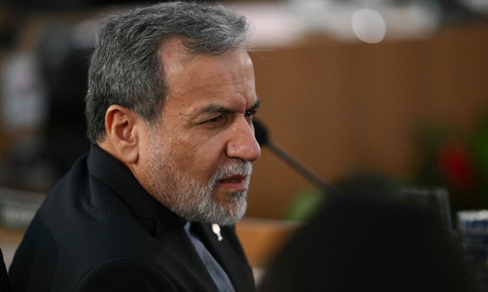 Abbasas Araghchi / MAURO PIMENTEL / AFP
