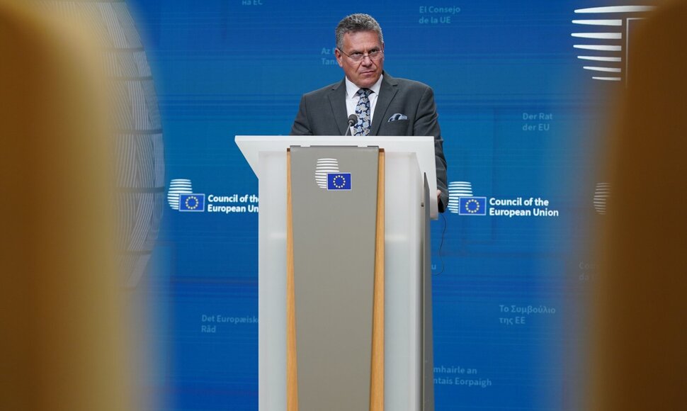 Maro&scaron;as &Scaron;efčovičius / Peng Ziyang / ZUMAPRESS.com