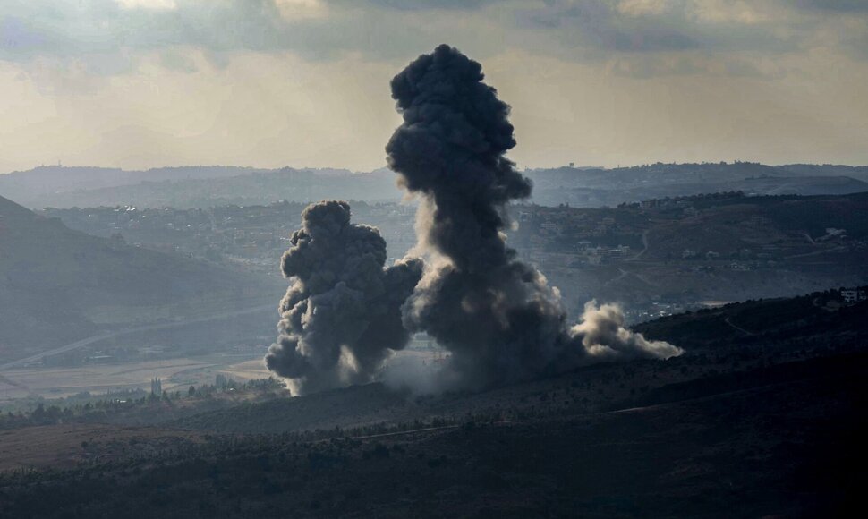 Smūgis Libane / RABIH DAHER / AFP
