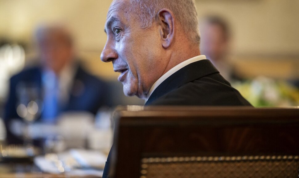 Benjaminas Netanyahu / Daniel Torok/White House / ZUMAPRESS.com