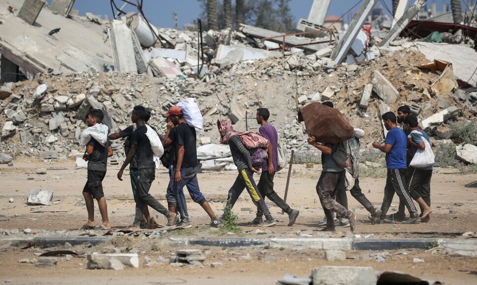 Palestiniečiai / EYAD BABA / AFP