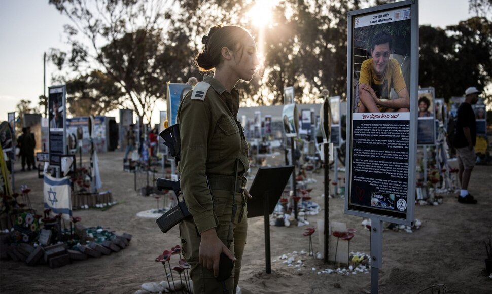 Izraelis / JOHN WESSELS / AFP