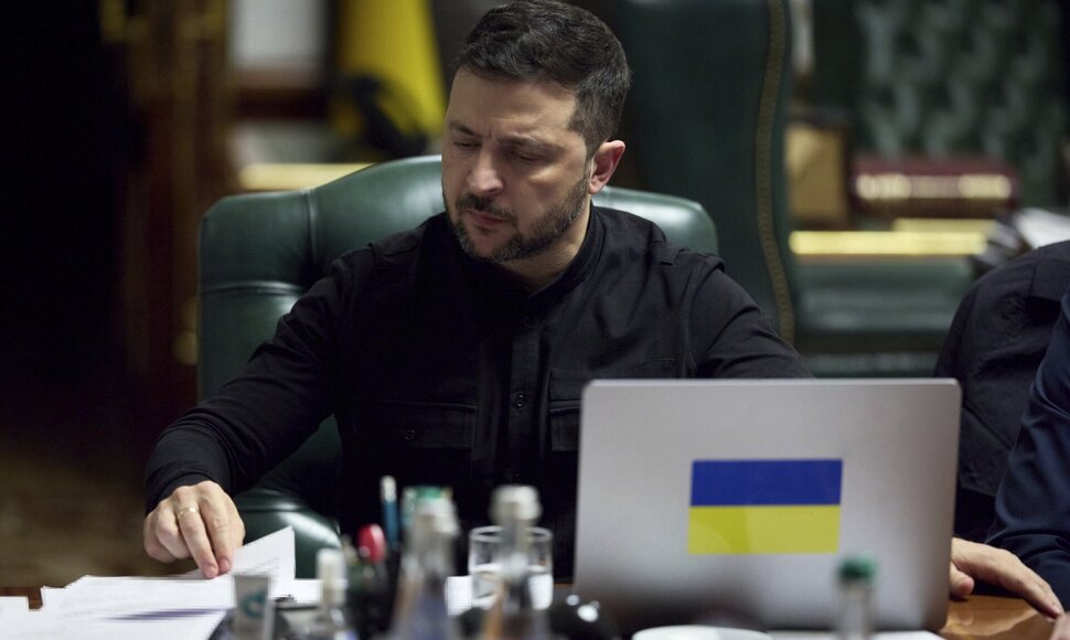V. Zelenskis / Ukraine Presidency/Ukrainian Pre / ZUMAPRESS.com