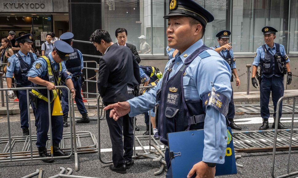 Japonijos policija / YUICHI YAMAZAKI / AFP