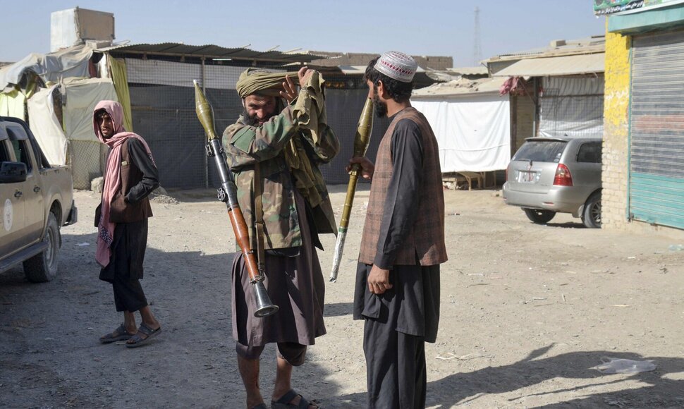 Talibano kovotojai / SANAULLAH SEIAM / AFP