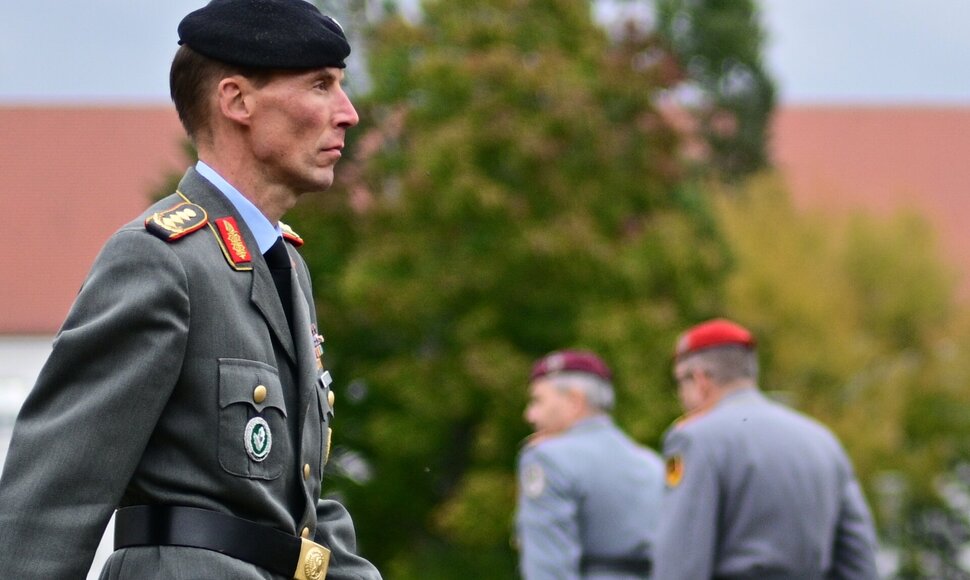Vokietijos kariuomenės Sausumos pajėgų vadas generolas leitenantas Christianas Freudingas / Sebastian Gollnow / dpa/picture-alliance