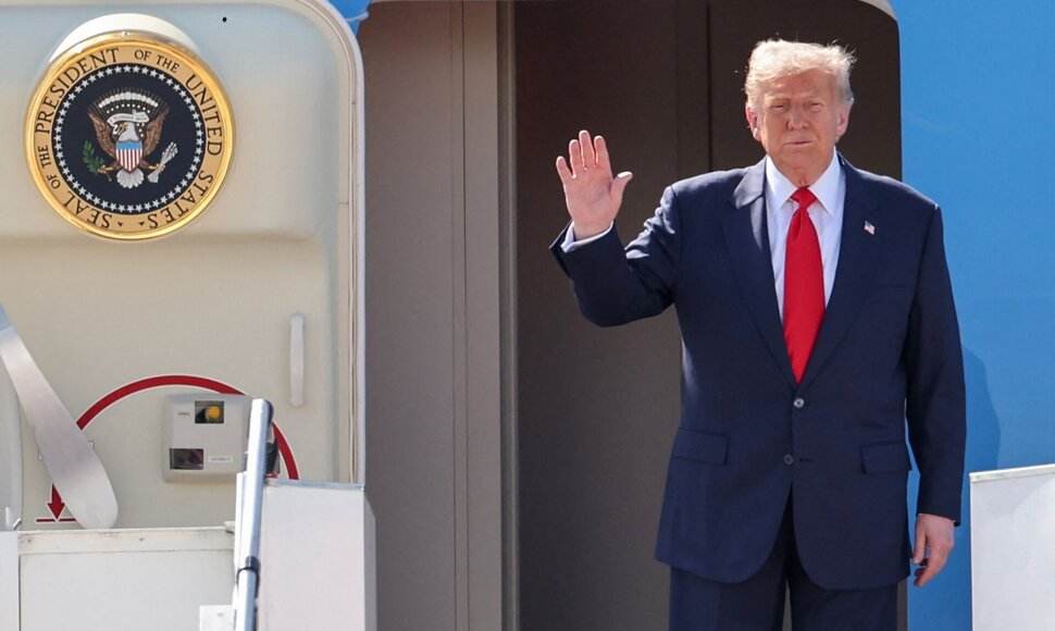 Donaldas Trumpas / HASNOOR HUSSAIN / AFP
