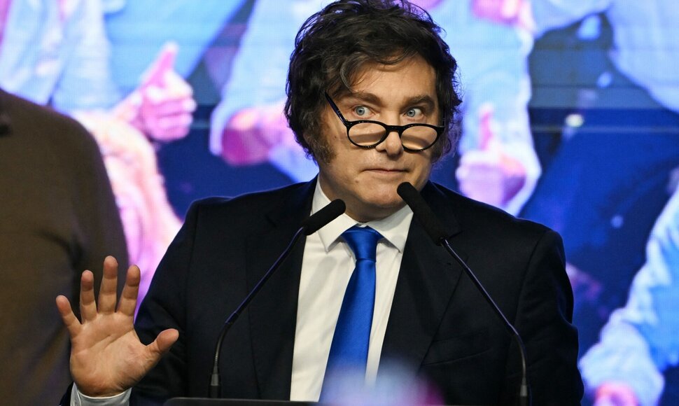 Javieras Milei / LUIS ROBAYO / AFP