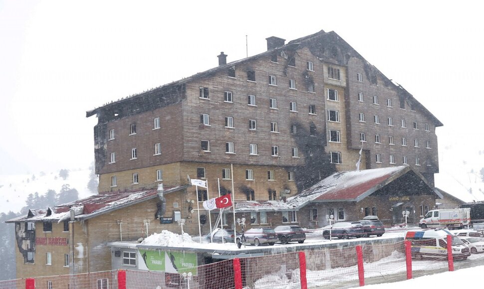 &bdquo;Grand Hotel&ldquo; Kartalkajoje / ADEM ALTAN / AFP