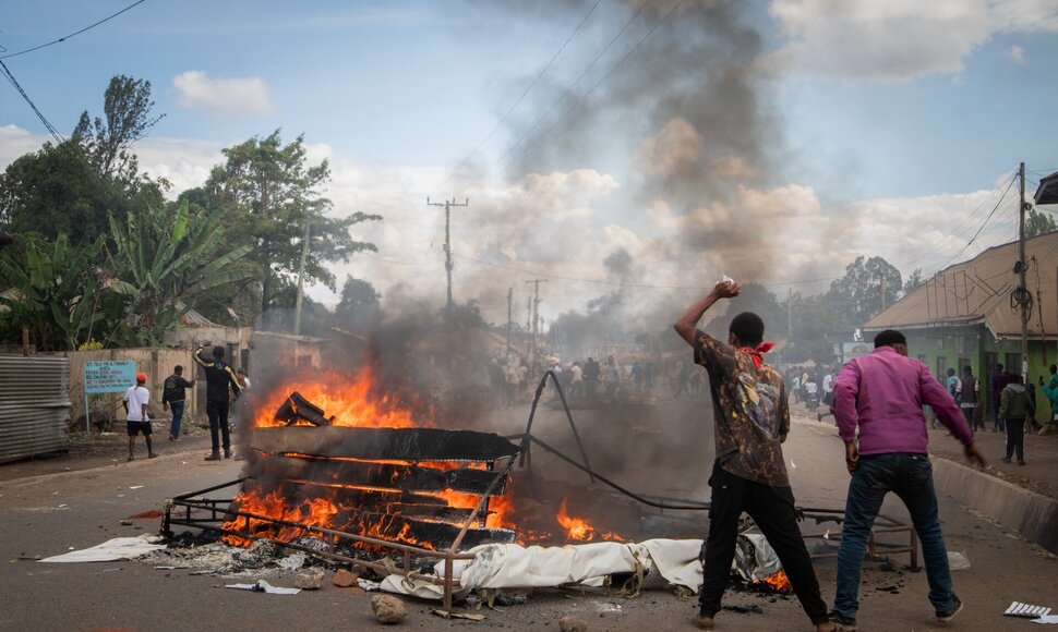 Protestai Tanzanijoje /  / AP