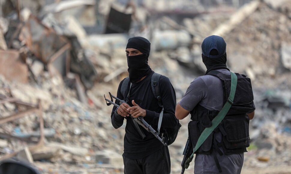 Palestiniečių kovotojai / Omar Ashtawy  apaimages/SIPA / Omar Ashtawy  apaimages/SIPA