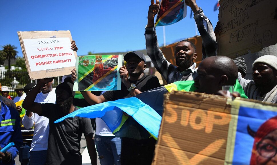 Protestas Tanzanijoje / RODGER BOSCH / AFP