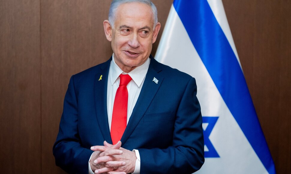 Benjaminas Netanyahu /  / AP