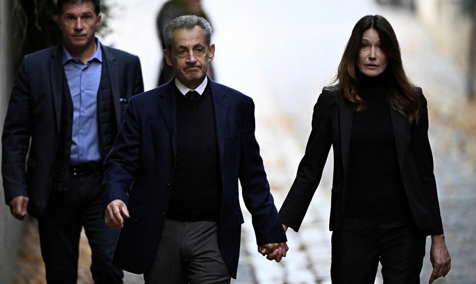 N. Sarkozy / JULIEN DE ROSA / AFP