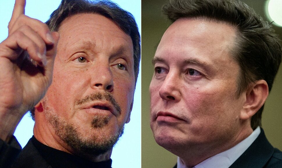Larry Ellisonas / TORU YAMANAKA ALLISON ROBBERT / AFP