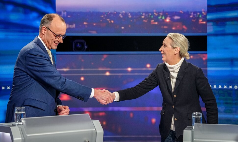 F. Merzas ir A. Weidel / Kay Nietfeld / dpa/picture-alliance