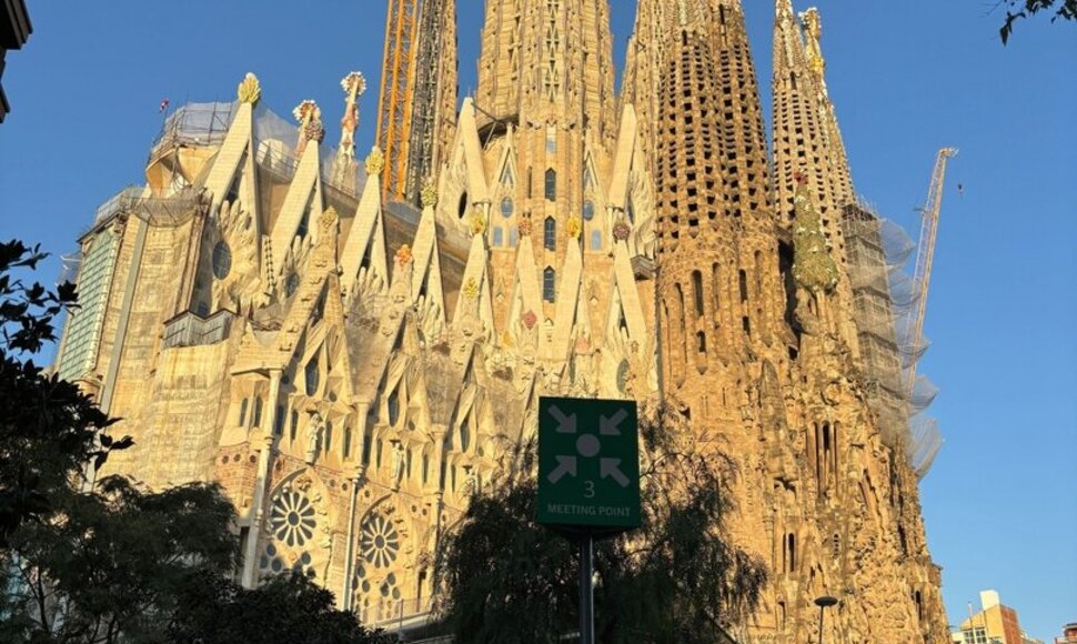 Barselonos Šv. Šeimynos (Sagrada Familia) bazilika / Jan-Uwe Ronneburger / dpa/picture-alliance