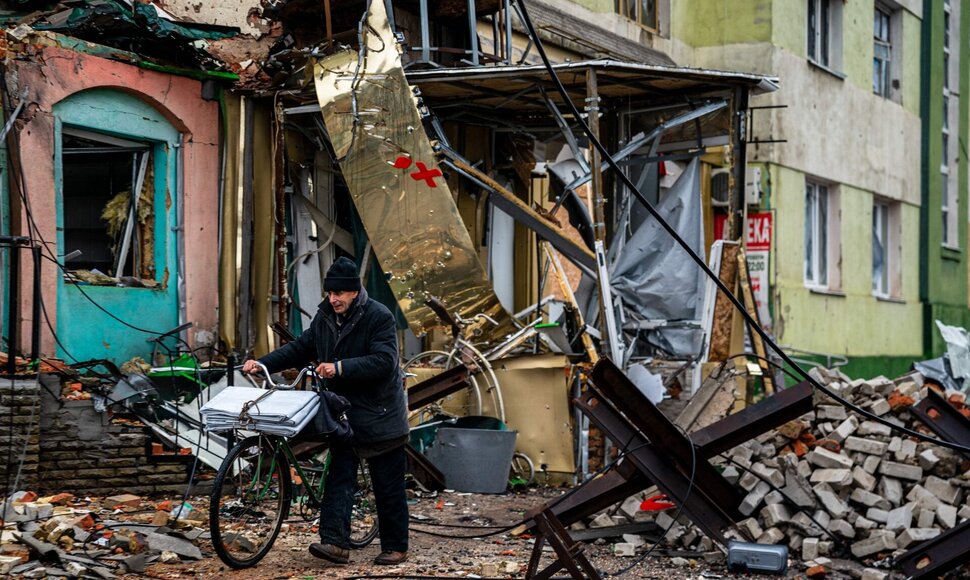 Karas Ukrainoje / DIMITAR DILKOFF / AFP