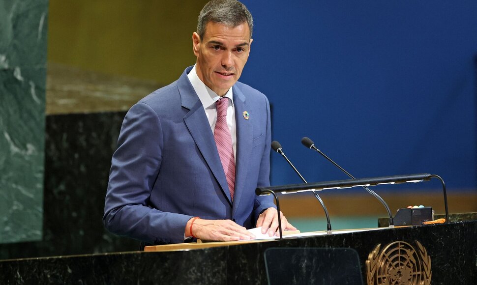 Pedro Sanchezas / ANGELA WEISS / AFP