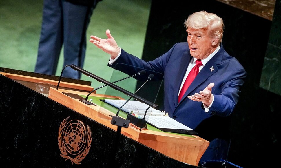 Donaldas Trumpas / Kay Nietfeld / dpa/picture-alliance