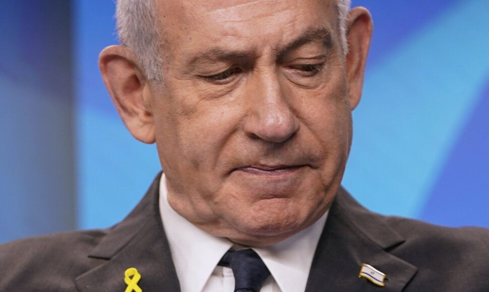 Benjaminas Netanyahu /  / AP
