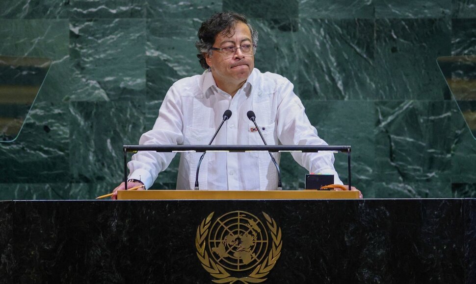 Gustavo Petro / LEONARDO MUNOZ / AFP