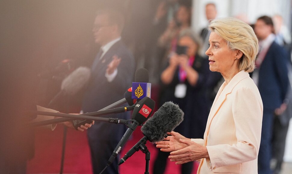 Ursula von der Leyen / THOMAS TRAASDAHL / AFP