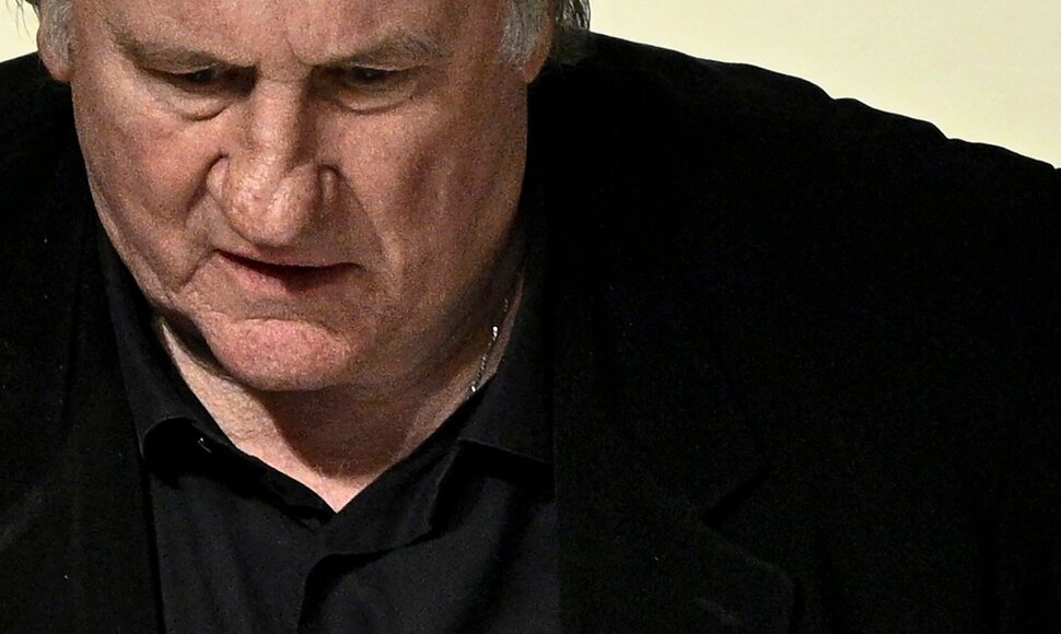 Gerardas Depardieu / JULIEN DE ROSA / AFP