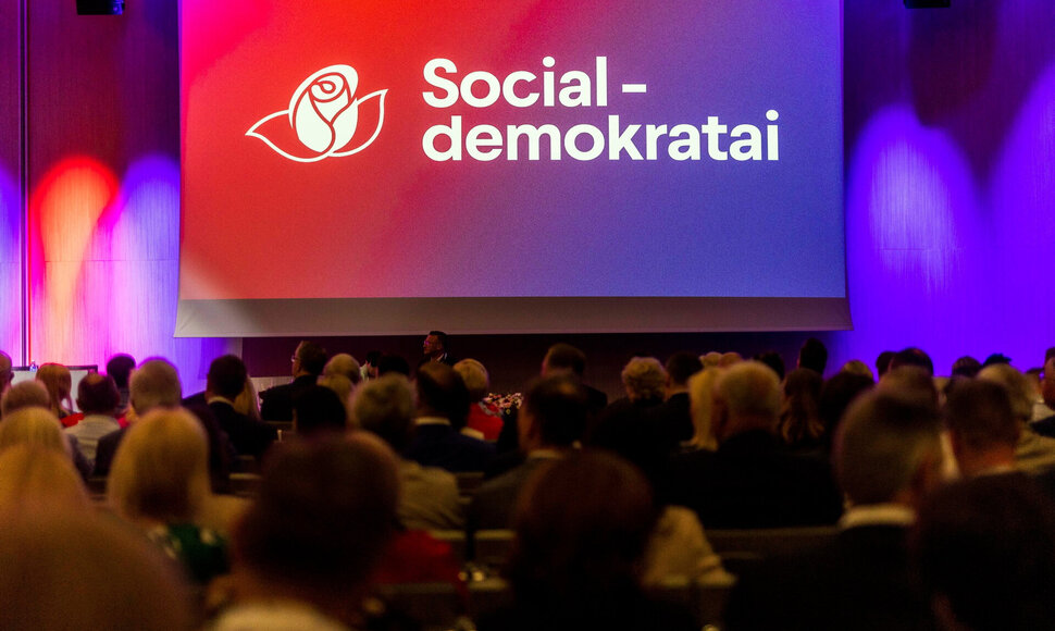 Lietuvos socialdemokratų partijos suvažiavimas / Irmantas Gelūnas/BNS nuotr.