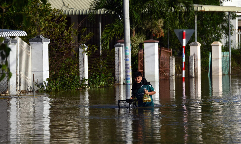 Potvynis Vietname / QUOC NGUYEN / AFP