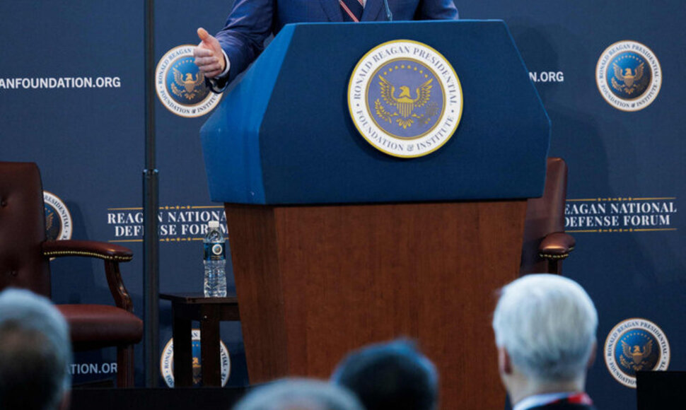 Pete'as Hegsethas / CAYLO SEALS / Getty Images via AFP