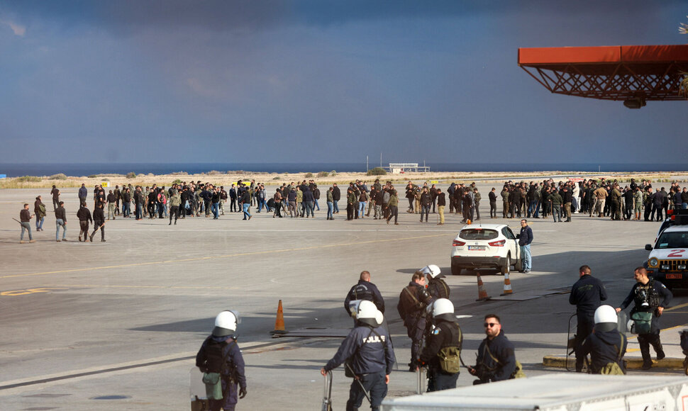 Protestai Graikijoje / COSTAS METAXAKIS / AFP