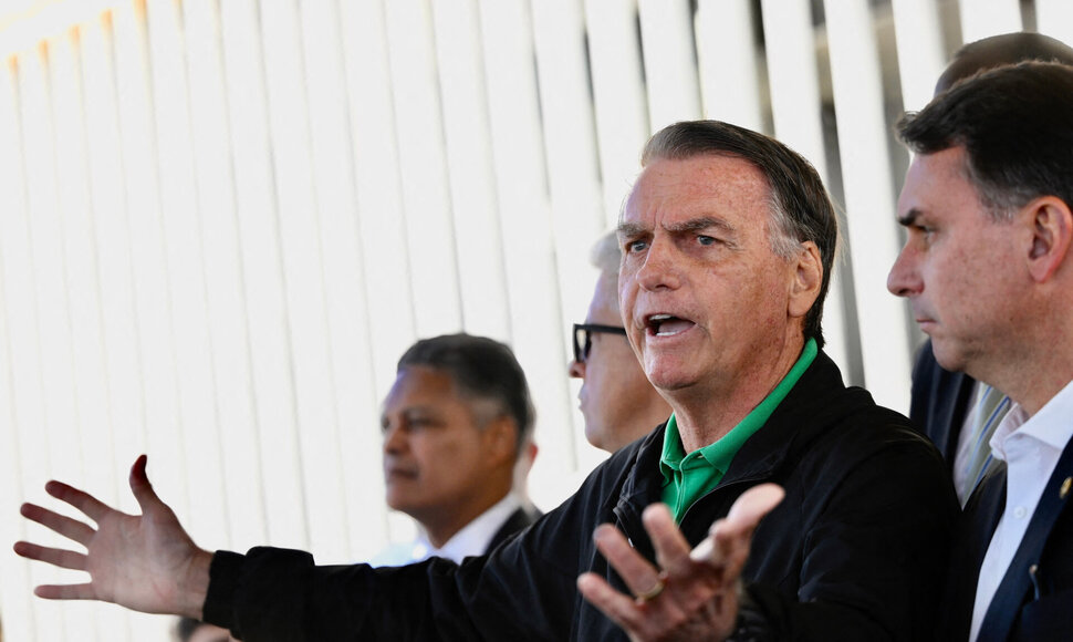 Jairas Bolsonaro / MATEUS BONOMI / AFP