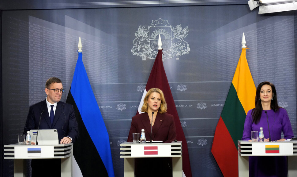 Baltijos &scaron;alių Ministrų Taryba / Ints Kalnins / REUTERS